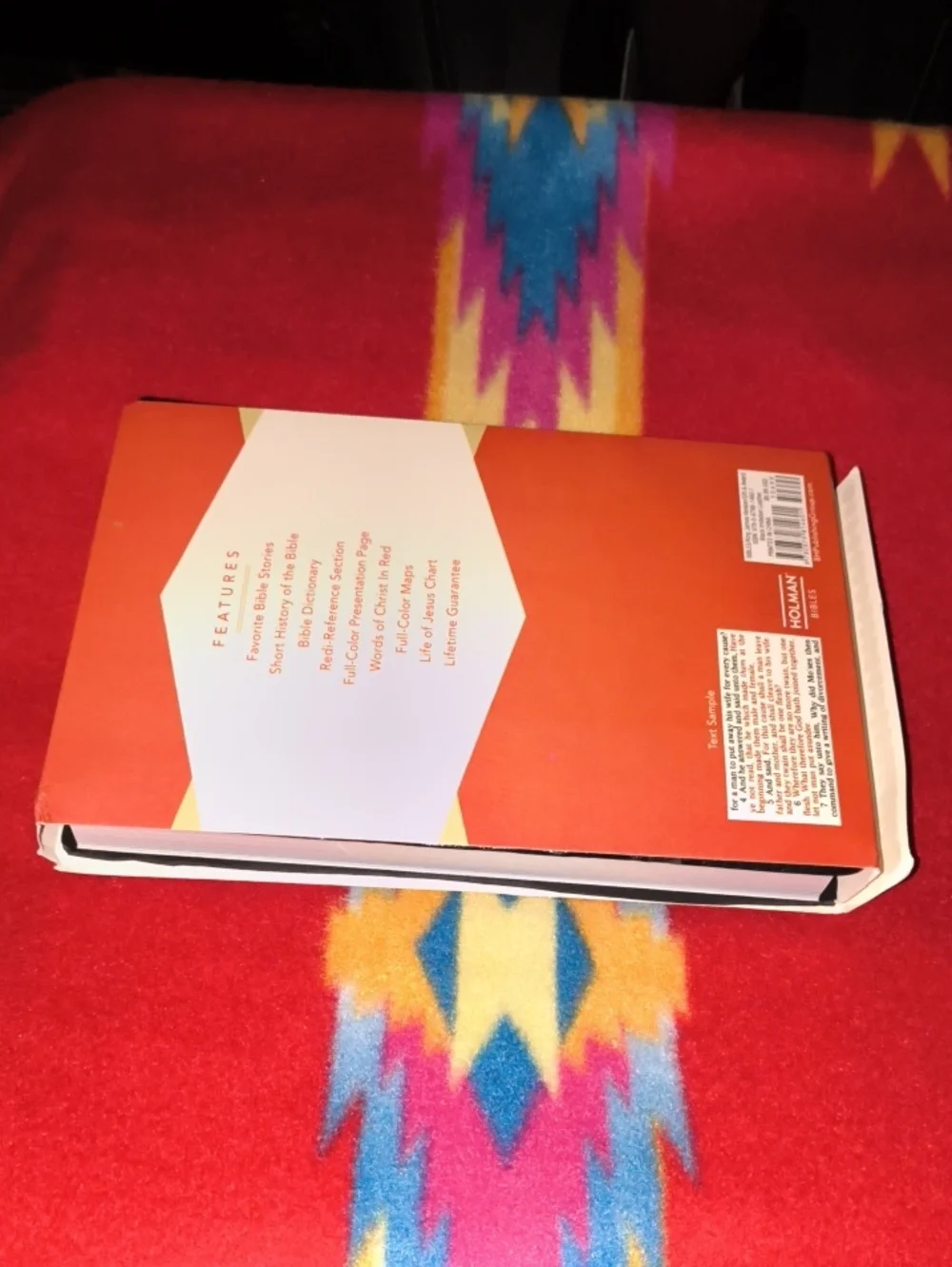 KJV Gift and Award Black Leather Bible New